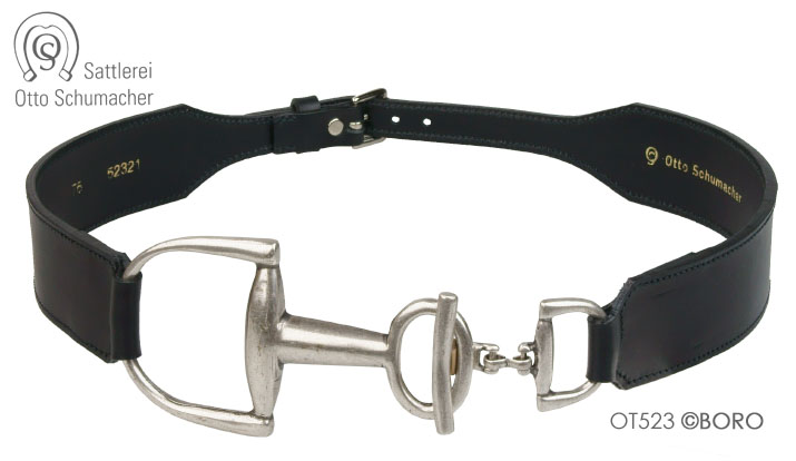 品数豊富！ 乗馬用ベルト OttoSchumachar クリスタルバックル