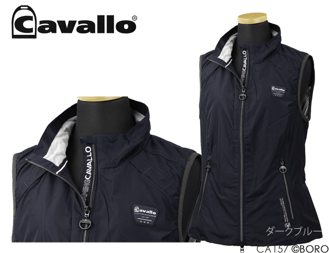【期間限定Ptアップ】CAVALLO（カバロ） ナホ ノースリーブ レディース XSサイズあり【an /アン】フロントジップ/ バックリボン/ 背中