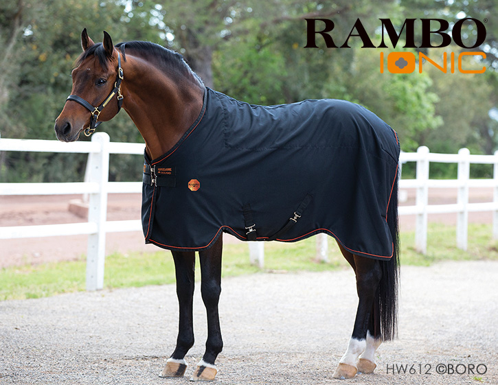 乗馬 馬具 ランボー フリース馬着 6'3