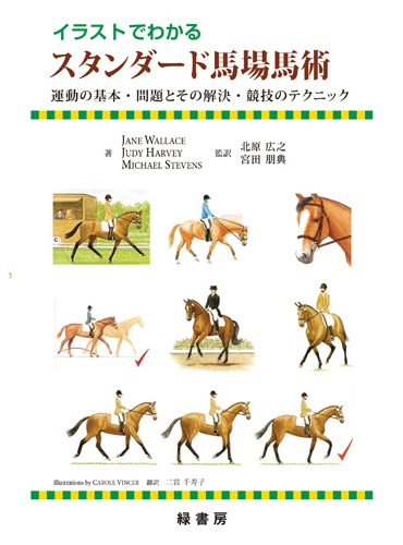 イラストでわかる
スタンダード馬場馬術