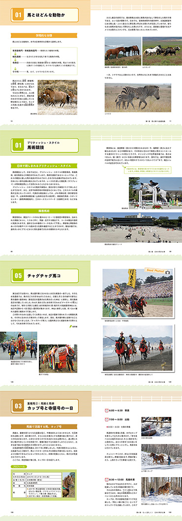 日本の馬の仕事図鑑