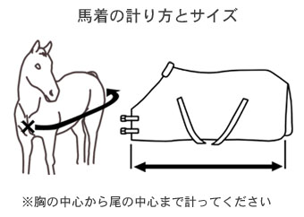 馬具・乗馬用品・アミーゴ虫除け馬着バグラグ ポニー・ボロ