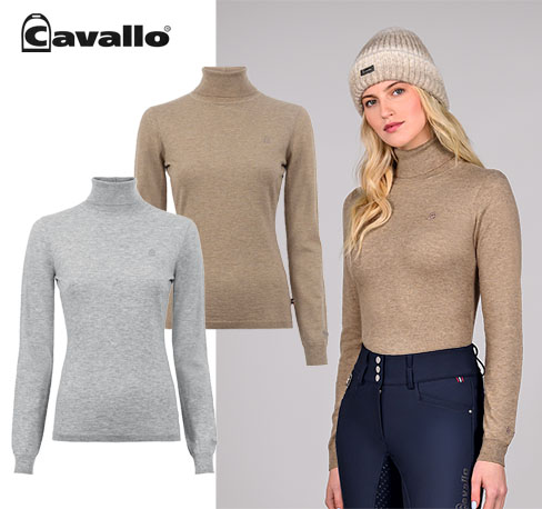 【新入荷】Cavallo 秋冬コレクション ウールタートルネック