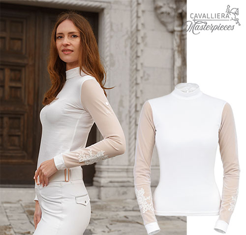 【新入荷】Cavalliera 競技用ブラウス