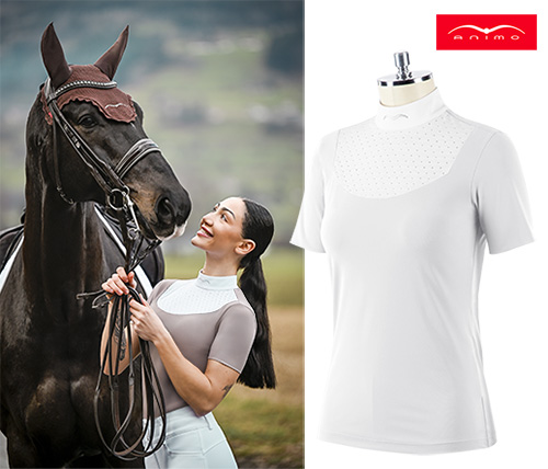 【新入荷】ANIMO 競技用ブラウス ベルフィオーレ